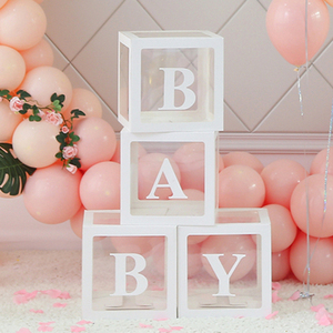 2020 <span class=keywords><strong>bonne</strong></span> <span class=keywords><strong>année</strong></span> amour bébé révèlent douche nuptiale ballon décorations de boîte - Product Image 5