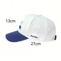 Gorra Trucker de Malla Bicolor AISE al por Mayor, Gorra de Béisbol Perforada y Bordada, Ajustable, para Deportes al Aire Libre, Compatible con Logotipo OEM