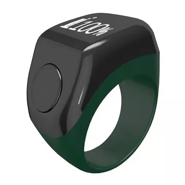 Iqibla Waterproof Remote Control Tasbih Counter Electronic Smart Ring Heart Rate Muslim Counter Digital Tasbeeh Zikr Ring