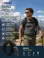 Ceinture tactique pour homme, ceinture en toile noire réglable avec boucle automatique, ceinture robuste pour le travail en plein air, ceinture décontractée pour jeans