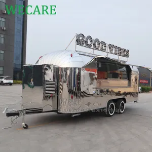 WECARE独特的设计气流食品大篷车拖车带CE