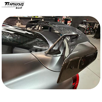 Aileron arrière à col de cygne en Fiber de carbone véritable de Style AD pour 2019 sur Toyota Supra MK5 A90 A91 voiture à ajustement parfait