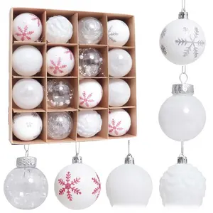 Wholesale clear plastic snowflake for christmas decoration For Defining  Your Christmas 