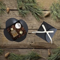 Noël fraises chaudes vide rond bonbon célébration dubai personnaliser luxe cadeau barre emballage boîte de chocolat