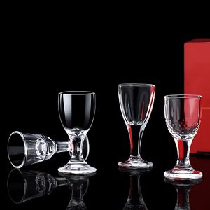 Vasos <span class=keywords><strong>de</strong></span> Chupito <span class=keywords><strong>de</strong></span> Vidrio Transparente <span class=keywords><strong>de</strong></span> 50 ml, sin Plomo, con Fondo Grueso, Logotipo Personalizado, Divertidos, para Whisky, Tequila, Sublimación en Blanco, Estilo Americano - Product Image 2