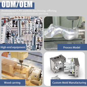 Fabrication sur mesure de pièces de précision CNC, acier inoxydable, plastique, aluminium, métal, prototypes, services de pièces, perçage, électroérosion par fil - Product Image 4