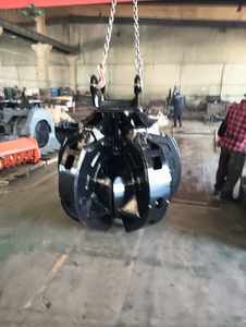 2025 Nieuwe Sinaasappelschil Metalen Klemlader Duurzame Lotus Klauw Graafmachine Grijper Lotus Klauw Handler - Product Image 3