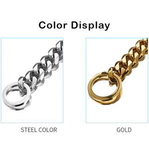 <span class=keywords><strong>Collar</strong></span> Martingale para Bulldog Francés, <span class=keywords><strong>Collar</strong></span> para Mascotas, Cadena Cubana Gruesa para Perros - Product Image 2