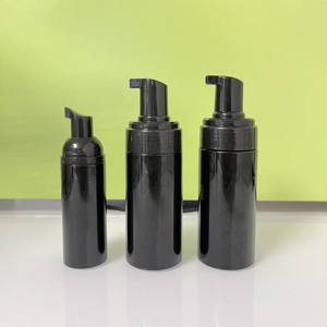 Nouvelle marque de gomme <span class=keywords><strong>autobronzante</strong></span> en plastique <span class=keywords><strong>mousse</strong></span> pompe bouteille 100ml 120ml 200ml or argent haut moussant nettoyant 100% bouteilles en plastique - Product Image 3