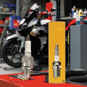 Busi sepeda motor asli C7HSA 0241050002 7544 4629 untuk Honda Yamaha Peugeot mesin - Product Image 1