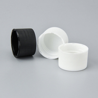 Tapón de rosca de plástico, paquete de cosméticos, 18mm, 20mm, 24mm, 28mm