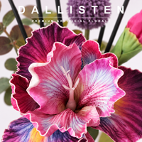 Diffuseur de parfum d'ambiance Dallisten Real Touch, style iris, rose, orchidée, diffuseur d'arômes décoratif pour la maison