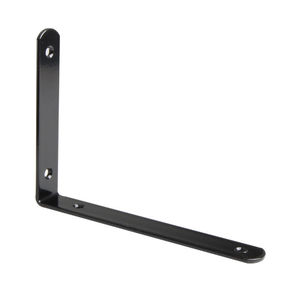 Support mural en acier inoxydable Juwoya, épaisseur 4,0 mm, en forme de L, pour étagères et meubles - Product Image 5