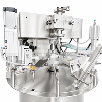 Machine de remplissage de poches à bec verseur, Machine de capsulage de poches à bec verseur de bureau, Machine d'emballage de liquides