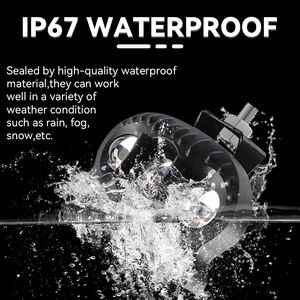 ไฟมอเตอร์ไซค์หน้า 3 ดวง 30W 6000K แสงสีขาว ไฟทำงาน LED ดีไซน์นกฮูก ไฟสปอร์ตไลท์มอเตอร์ไซค์สองสี - Product Image 4