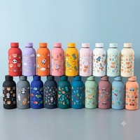 Gobelet Bouteille D'eau En Gros 500ml Thermique Double Paroi En Acier Inoxydable Sport Bouteille D'eau avec Logo Personnalisé