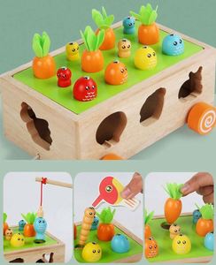 Infant Ideal <b>Gift</b> Multipurpose Baby Center Learning Animals Blocks Wooden Activity Cube - Product Image 6