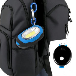 Porte-clés lumineux multifonctionnel personnalisé avec mousqueton, LED magnétique, cadeau promotionnel portable, porte-clés lumineux en plastique - Product Image 4