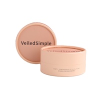 Tube de papier patch pour mamelon du fabricant d'emballage de petite poudre rose haut de gamme pour souvenirs cosmétiques stock prêt livraison rapide