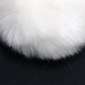 Belle <span class=keywords><strong>Laine</strong></span> fourrure boule <span class=keywords><strong>porte</strong></span>-clés <span class=keywords><strong>porte</strong></span>-clés en métal oem personnalisé cadeau pop élégant en peluche <span class=keywords><strong>pompon</strong></span> <span class=keywords><strong>porte</strong></span>-clés - Product Image 5
