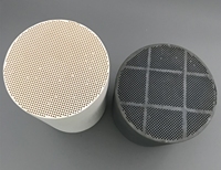 Nuovo Filtro Antiparticolato (DPF) Hualian, Filtro Fumi Conforme Euro 2/6, Materiale in Carburo di Silicio/Cordierite, Adattamento Universale