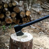 Hache Tomahawk en acier au carbone de haute qualité pour la survie en plein air et le camping, service OEM/ODM, options de personnalisation flexibles