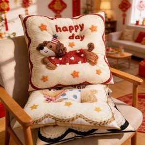 Cute Dog Square Seat Cushion Plush Extra Soft Lumbar Support For Living Room Bedroom Office Study - Product Image 3