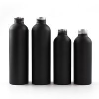 Flacons de voyage en aluminium argenté Zekai, contenants vides rechargeables, bouchon à vis, estampés à chaud, revêtement UV pour lotion, shampoing, huiles essentielles