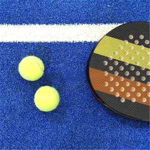 Gazon artificiel synthétique bleu haute densité pour terrains de hockey/golf/tennis/padel, revêtement de sol sportif - Product Image 4