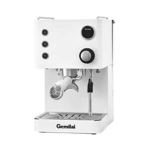 Cafetera Espresso Gemilai G3007Z de Diseño Italiano Premium, Color Blanco Nube de Algodón, con Rendimiento Excepcional - Product Image 2