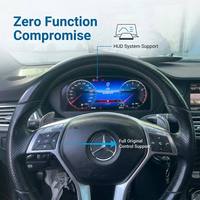 Tableau de bord numérique LCD intelligent 12,3 pouces pour Benz W218 C218 X218, prise en charge du CarPlay sans fil et d'Android Auto, affichage HUD, Plug and Play
