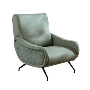 Sillón Individual Nórdico Moderno Minimalista, Diseño Ergonómico, Mueble para Sala de Estar o Dormitorio, Estructura de Armazón - Product Image 4