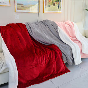 Sherpa polaire doux plus chaud électrique chauffé jeter/sur la couverture couverture d'hiver corps chauffant sur la couverture - Product Image 4
