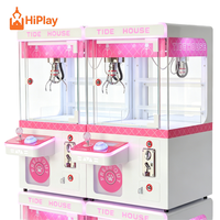 Mini machine à griffes de comptoir à monnayeur, type grue de bar, distributeur de jouets pour boîtes mystères, jeux tendance et cadeaux en capsule