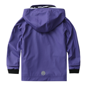 Veste de pluie imperméable à capuche pour <span class=keywords><strong>enfants</strong></span>, imperméable pour bébé, imperméable en PU, veste de pluie doublée en coton, <span class=keywords><strong>coupe</strong></span>-<span class=keywords><strong>vent</strong></span> - Product Image 2