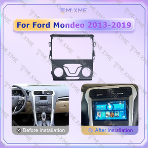 Marco de Revestimiento para Pantalla de Navegación de Consola Central Interior para Automóviles de Nigeria, Marco para DVD de Automóvil Android para <span class=keywords><strong>FORD</strong></span> <span class=keywords><strong>MONDEO</strong></span> - Product Image 5