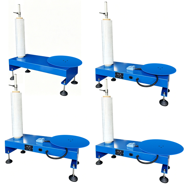 Portable Carton Packing Machine/wrapper Airport Luggage Wrap Stretch Wrapper for Export Manual Film Wrapping Machine