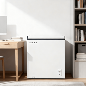 Frestec 200L derin dondurucu, ev kullanımı için enerji verimli dondurucu, dondurulmuş gıda ve bakkaliye saklamak için kompakt ve güvenilir - Product Image 3