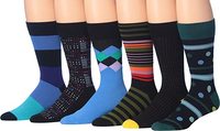 Vente en gros de chaussettes pour hommes de haute qualité en coton à rayures classiques, chaussettes de travail pour hommes, chaussettes décontractées amusantes