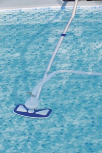 58234 Juego de Limpieza para Piscinas Blancas con Recogehojas y Red de Limpieza Superficial - Product Image 4