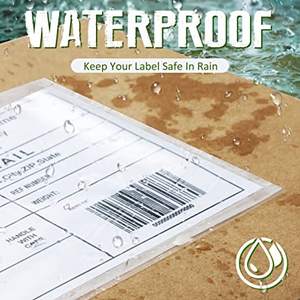 Sobres para <span class=keywords><strong>Lista</strong></span> de Empaque al por Mayor de Fábrica, Sobres de Envío Incluidos, Fundas Ecológicas para Etiquetas de Envío, Bolsas de Seguridad Transparentes - Product Image 5