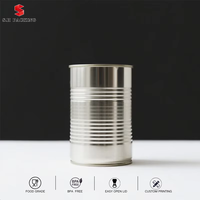 Boîtes de conserve vides de qualité alimentaire, diamètre 99 mm, hauteur personnalisée, pour biscuits, flocons d'avoine, algues, lait en poudre, noix, pour la Corée du Sud