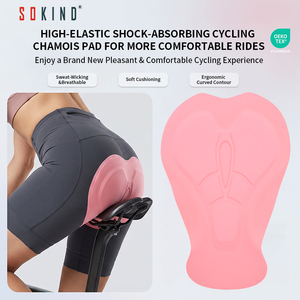Shorts de cyclisme 3D pour femmes adultes, haute qualité, <span class=keywords><strong>avec</strong></span> rembourrage en <span class=keywords><strong>mousse</strong></span>, séchage rapide, écologiques et respirants, pour <span class=keywords><strong>VTT</strong></span> - Product Image 1