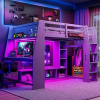 Explosive neue Produkte Home Wohnzimmer möbel Etagen betten aus Holz mit Rutsche mit Fabrik Bestseller Esports Bett