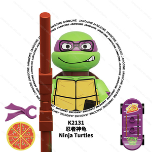 Bộ đồ chơi lắp ghép nhựa KDL817 tự làm, nhân vật hoạt hình Ninja Rùa, đồ chơi giáo dục cho trẻ em, quà tặng, đồ chơi mô hình nhỏ - Product Image 4