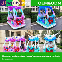 Coche de juguete eléctrico a batería, luminoso, tipo bumper car, para puestos de comida, parques de atracciones, mercados nocturnos, centros comerciales y parques infantiles