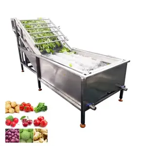 Preço De Fábrica Bolha De Ar Limpeza De Alimentos De Frutas Lavagem De Vegetais Máquina De Branqueamento