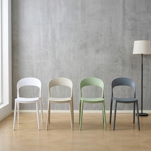 Sedie Impilabili in Plastica all'Ingrosso, Design Moderno e Contemporaneo, per Uso Interno/Esterno, Arredamento Commerciale per Hotel - Product Image 3