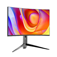Monitor Gaming 2K 165Hz 500Hz, Monitor Curvo 240Hz, Monitor Curvo Gaming 4K de 32 Pulgadas para PC
