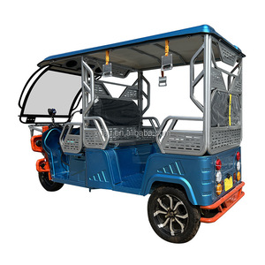 Chine Ouvert <span class=keywords><strong>3</strong></span> Roues Essence Essence Moto Tricycle Taxi Toit Cabine pour Passager Rickshaw Conduite Type Rickshaw - Product Image 2